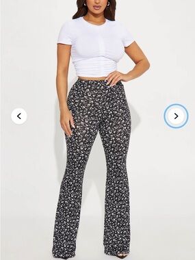 Fashion Nova Don't You Worry Flare Pant